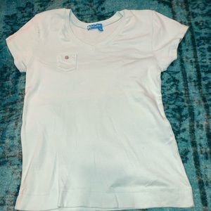 Fresh Produce V-Neck T-Shirt Front Pocket